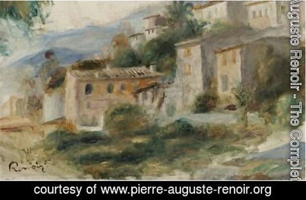Pierre Auguste Renoir - Paysage A Cagnes