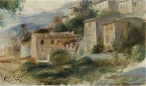 Pierre Auguste Renoir - Paysage A Cagnes