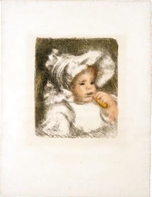 Pierre Auguste Renoir - L'Enfant Au Biscuit