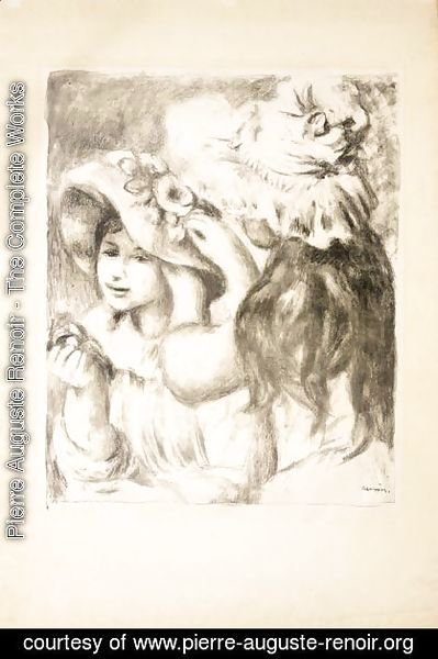 Pierre Auguste Renoir - Le Chapeau Epingle 1ere Planche