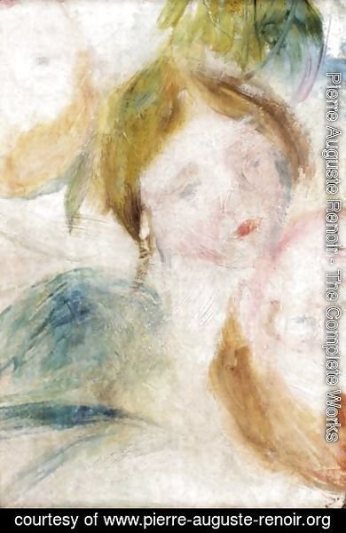 Pierre Auguste Renoir - Etude De Tetes D'Enfants