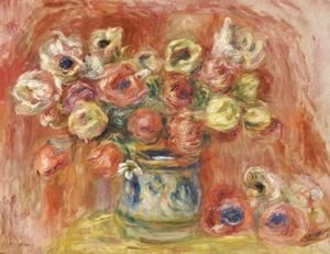 Pierre Auguste Renoir - Bouquet De Fleurs
