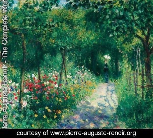 Pierre Auguste Renoir - Femmes Dans Un Jardin
