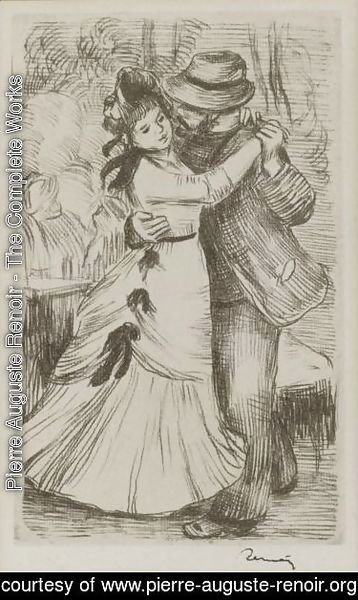 Pierre Auguste Renoir - La Danse A La Campagne, 2e Planche