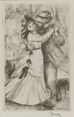 Pierre Auguste Renoir - La Danse A La Campagne, 2e Planche