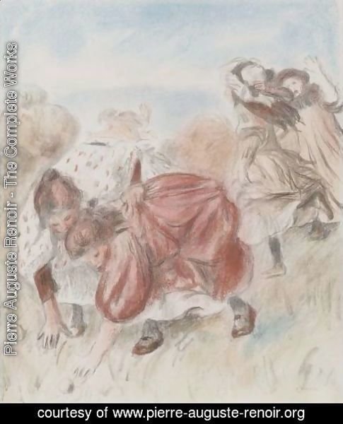 Pierre Auguste Renoir - Enfants Jouant A La Balle 2