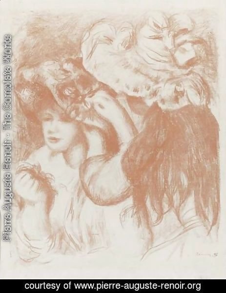 Pierre Auguste Renoir - Le Chapeau Epingle