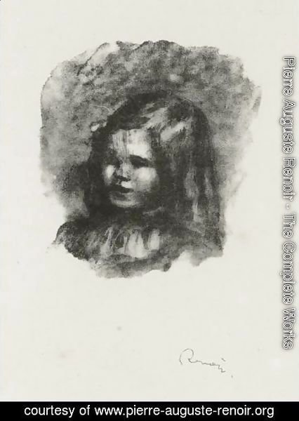 Pierre Auguste Renoir - Claude Renoir Tourne A Gauche