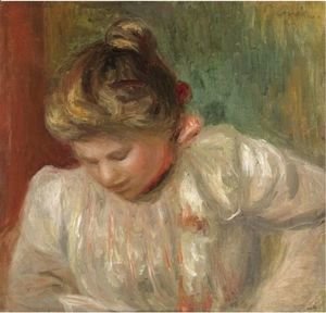 Pierre Auguste Renoir - Jeune Fille Au Buste