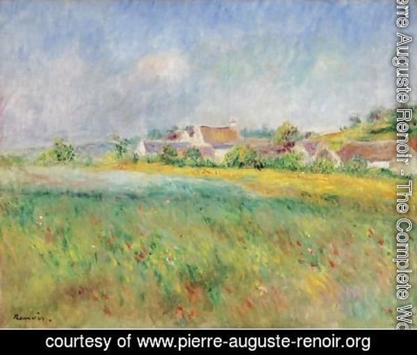 Pierre Auguste Renoir - Le Village De Bonnecourt