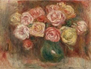 Pierre Auguste Renoir - Vase De Fleurs