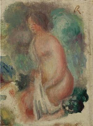 Pierre Auguste Renoir - Baigneuse