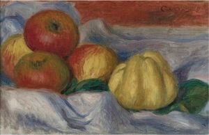 Pierre Auguste Renoir - Nature Morte Aux Pommes Et Coings