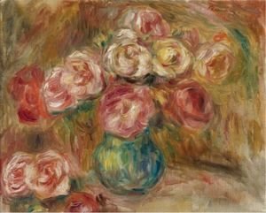 Pierre Auguste Renoir - Vase De Fleurs 2