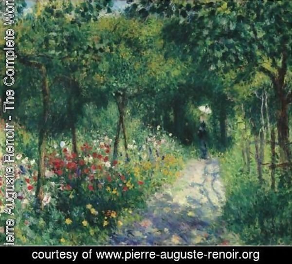 Pierre Auguste Renoir - Femmes Dans Un Jardin 2