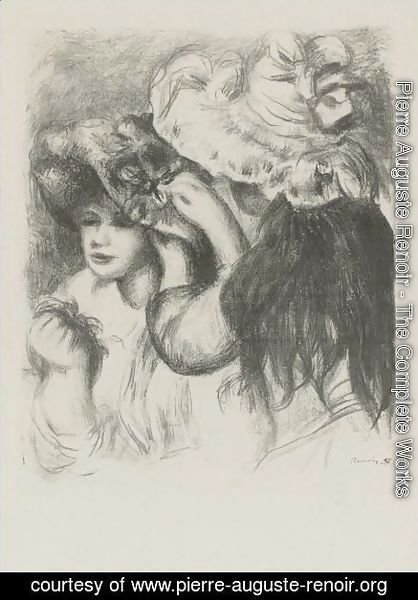 Pierre Auguste Renoir - Le Chapeau Epingle, 1ere Planche