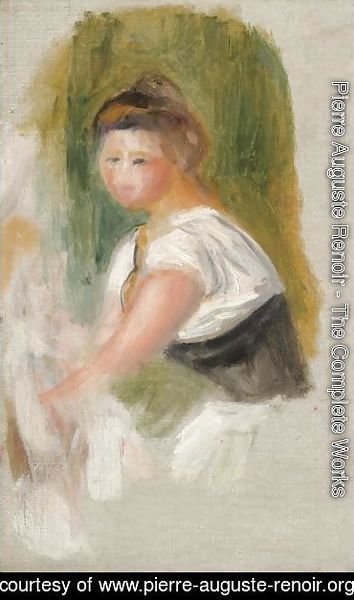 Pierre Auguste Renoir - Jeune Femme