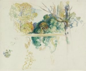 Pierre Auguste Renoir - Le Lac