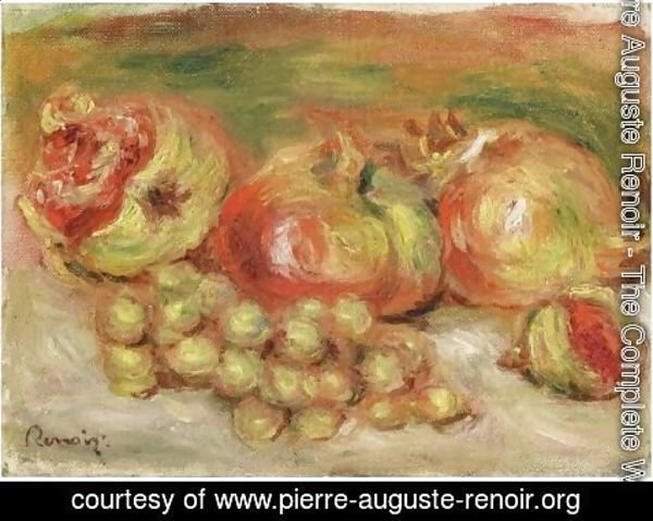 Pierre Auguste Renoir - Grenades Et Raisins