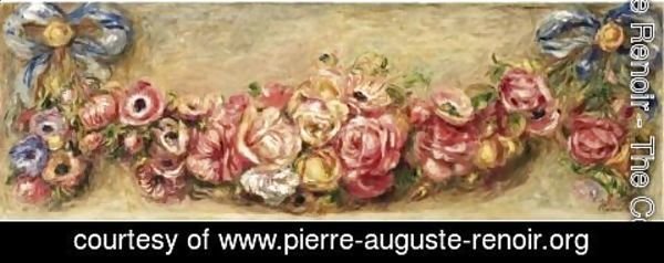 Pierre Auguste Renoir - Guirlande De Roses