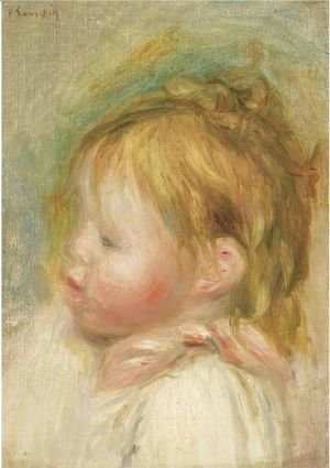 Pierre Auguste Renoir - Portrait D'Enfant