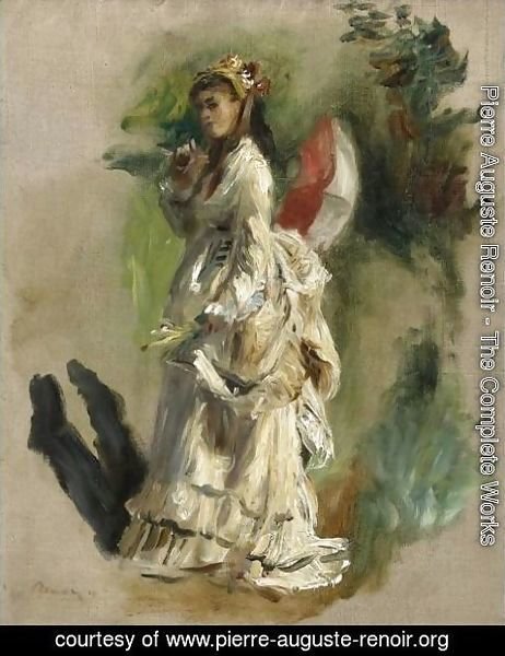 Pierre Auguste Renoir - Jeune Femme A L'ombrelle 3