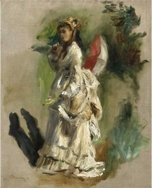 Pierre Auguste Renoir - Jeune Femme A L'ombrelle 3