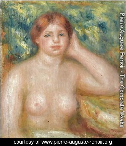 Pierre Auguste Renoir - Buste De Femme Nue