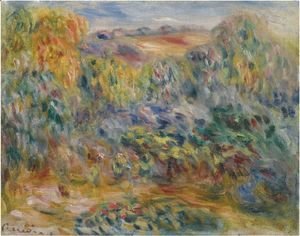 Pierre Auguste Renoir - Paysage Montagneux