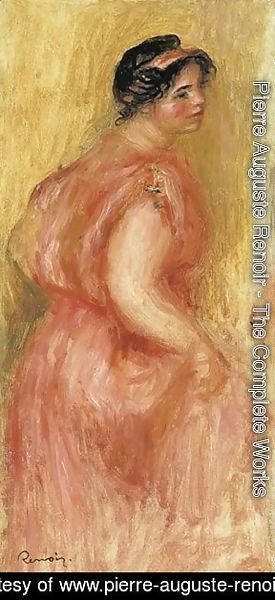 Pierre Auguste Renoir - Gabrielle En Tunique Rouge