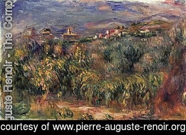 Pierre Auguste Renoir - Paysage De Provence, Cagnes