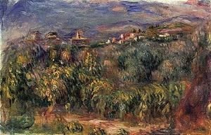 Pierre Auguste Renoir - Paysage De Provence, Cagnes