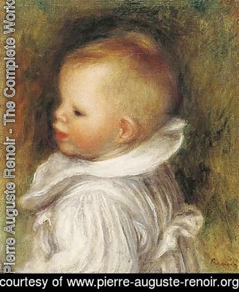 Pierre Auguste Renoir - Buste D'Enfant