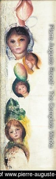 Pierre Auguste Renoir - Etude De Visages