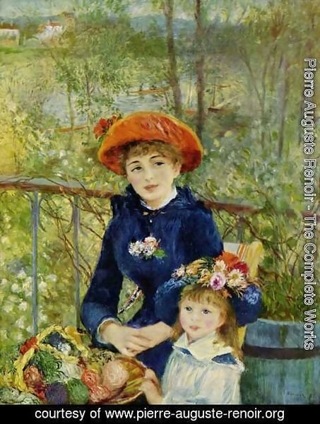 Pierre Auguste Renoir - On the Terrasse