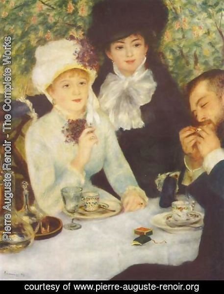 Pierre Auguste Renoir - After the Luncheon