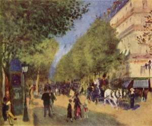 Pierre Auguste Renoir - The Great Boulevards 2