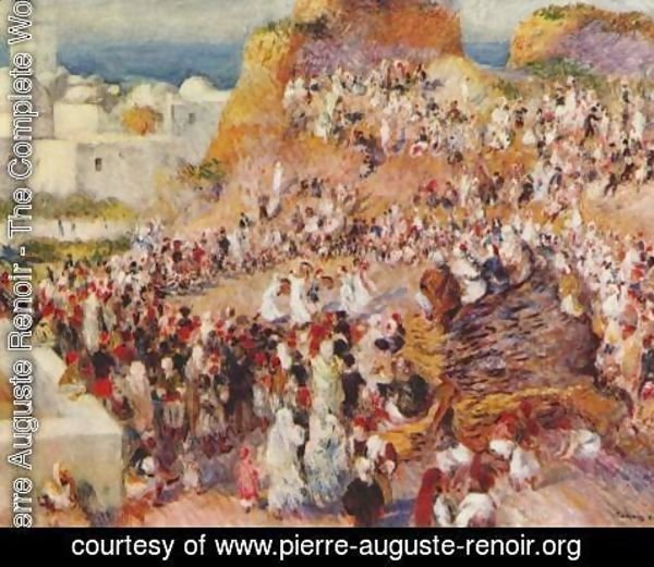 Pierre Auguste Renoir - The Mosque (Arab Festival)