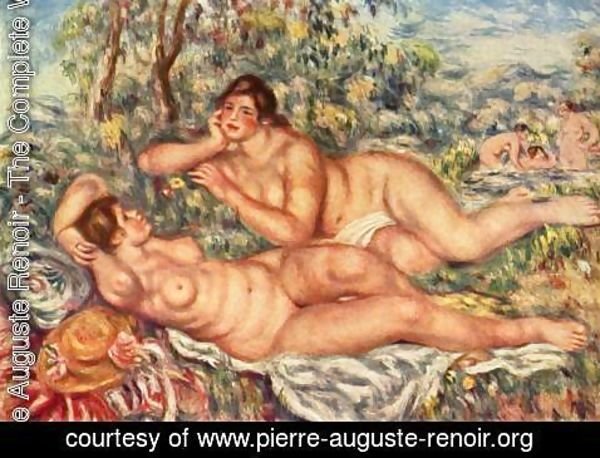 Pierre Auguste Renoir - Calm after the bath