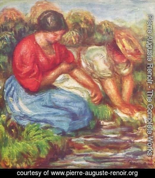 Pierre Auguste Renoir - Washerwomen