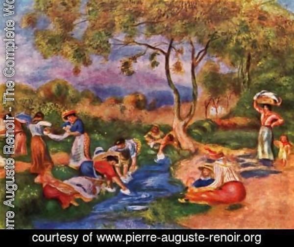 Pierre Auguste Renoir - Washerwomen 2