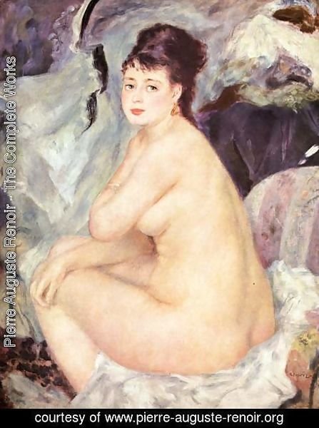 Pierre Auguste Renoir - Female Nude (Anna)