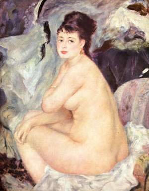 Pierre Auguste Renoir - Female Nude (Anna)