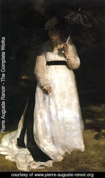 Pierre Auguste Renoir - Lise (Woman with Umbrella)