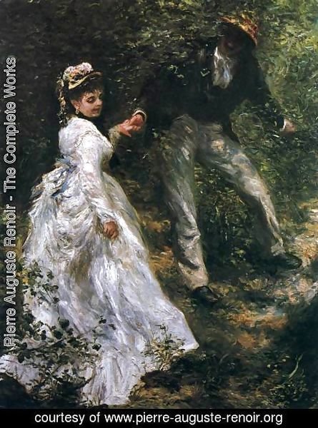 Pierre Auguste Renoir - The Walk