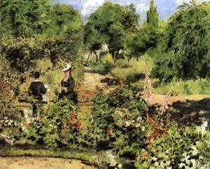 Pierre Auguste Renoir - Garden in Fontenay