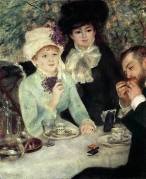 Pierre Auguste Renoir - La fin du dejeuner