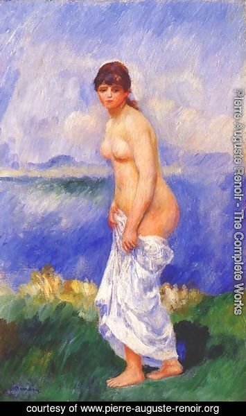 Pierre Auguste Renoir - Standing bather 2