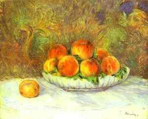 Pierre Auguste Renoir - Still Life with Peaches 2