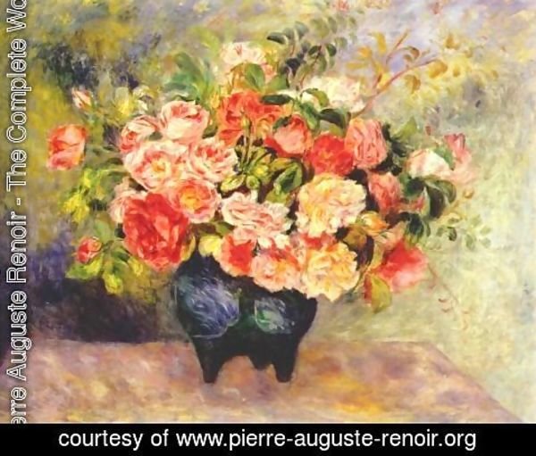 Pierre Auguste Renoir - Bouquet of flowers 2